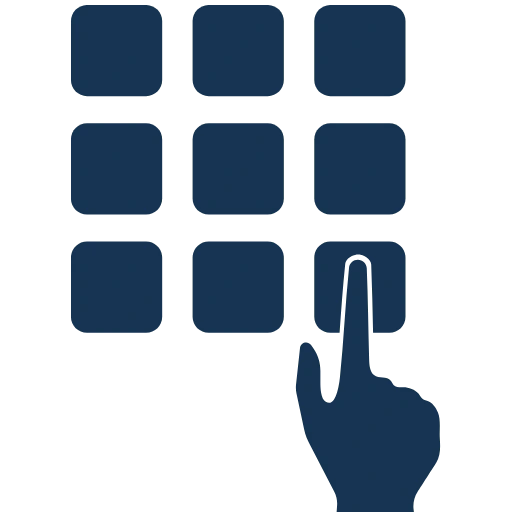 Icon page membrane switch panels